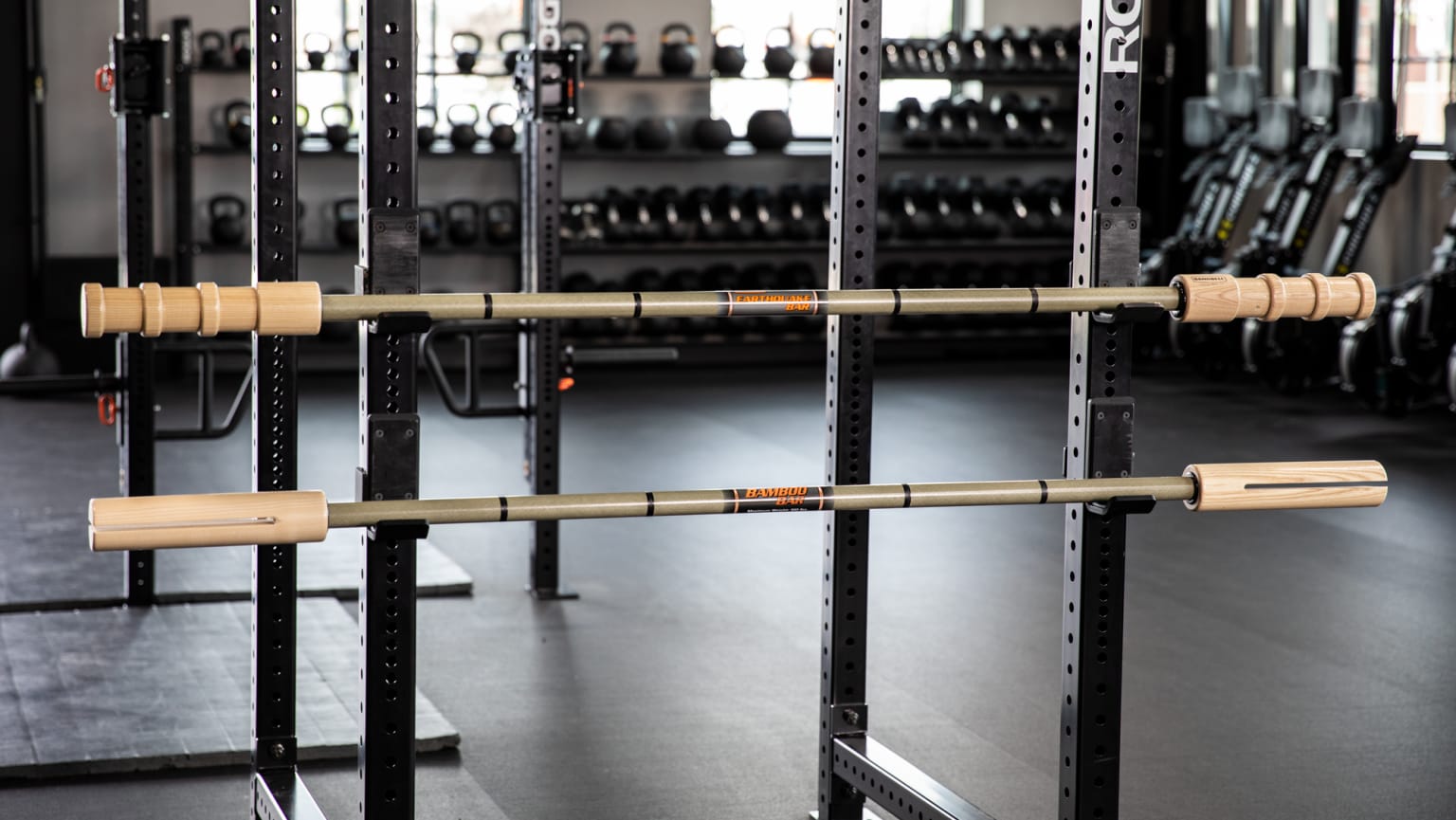 BandBell Bars Earthquake Bamboo Barbell Rogue Fitness Canada